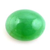 EMERALD OVAL CAB 12X9.50MM 4.66 Cts.