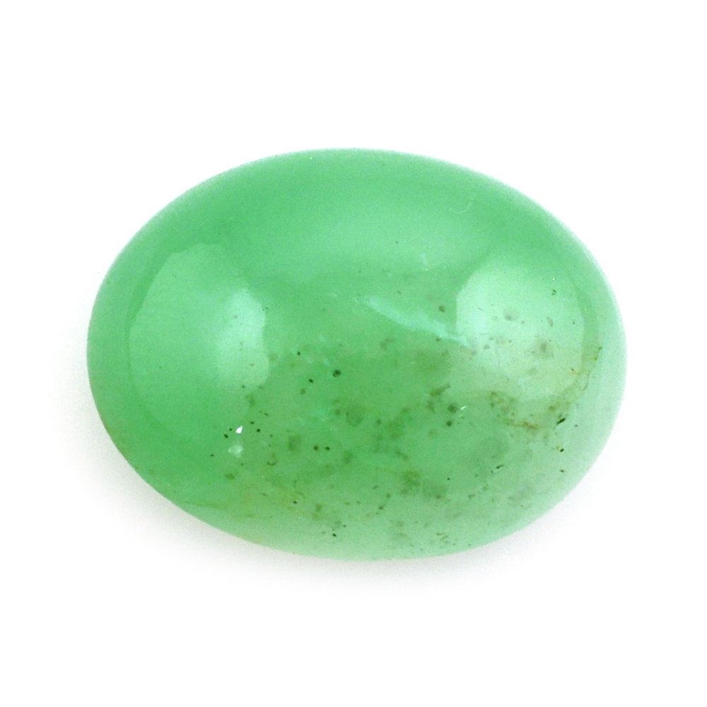 EMERALD OVAL CAB 14.50X11MM 6.45 Cts.