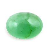 EMERALD OVAL CAB 12X9MM 3.95 Cts.