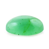 EMERALD OVAL CAB 12X9MM 3.95 Cts.