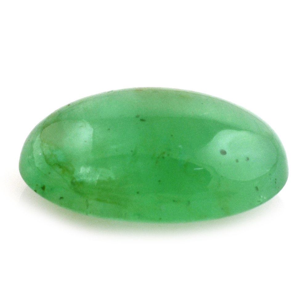EMERALD OVAL CAB 13.50X9MM 4.65 Cts.