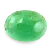 EMERALD OVAL CAB 14X10MM 5.45 Cts.
