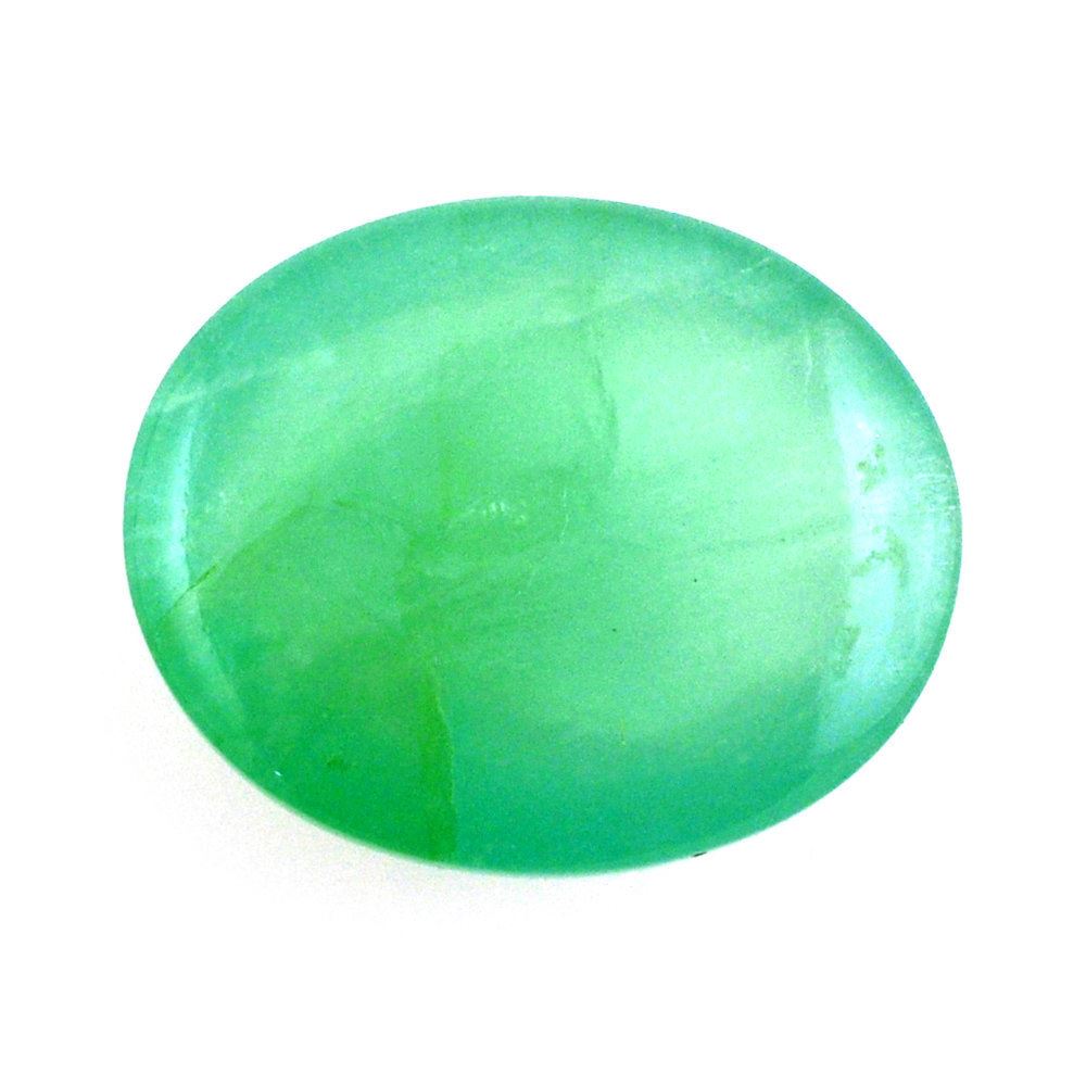 EMERALD OVAL CAB 11X9MM 3.10 Cts.