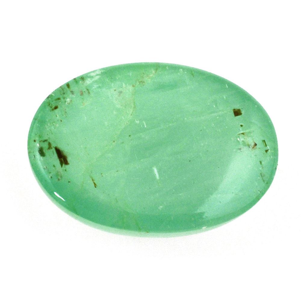 EMERALD OVAL CAB 12.50X9MM 4.73 Cts.