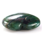 EMERALD LENTIL HEART (HALF DRILL) 21X20MM 16.05 Cts.