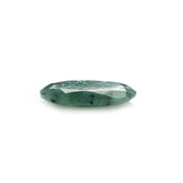 EMERALD BOTH SIDE TABLE CUT OVAL (OPAQUE) (DARK/SOME BLACK SPOTS) 18.00X13.00 MM 6.21 CTS
