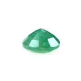 EMERALD STEP CUT BACK SIDE ROUND (2ND QUALITY) (OPAQUE SOME BLACK SPOTS) 7.00X7.00 MM 1.30 CTS