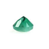 EMERALD CUT ROUND (2ND QUALITY)(DARK)(OPAQUE MANY BLACK/WHITE SPOTS) 4.00X4.00 MM 0.25 CTS