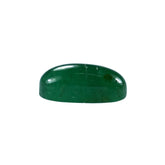 EMERALD PLAIN OVAL CAB (1 PAIR)(GREEN OPAQUE 1ST QUALITY)8.00X4.50 MM 0.88 CTS