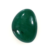 EMERALD PLAIN FANCY CAB (TOP)(GREEN OPAQUE SOME BLACK SPOT 1ST QUALITY) 9.20X7.00 MM 1.95 CTS