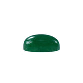 EMERALD PLAIN FANCY CAB (TOP)(GREEN OPAQUE SOME BLACK SPOT 1ST QUALITY) 9.20X7.00 MM 1.95 CTS