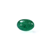 EMERALD SMOOTH ROUNDEL BEADS (MEDIUM)(TRANSPARENT)(2ND QUALITY MANY BLACK SPOT) 7.50X7.50 MM 1.90 CTS