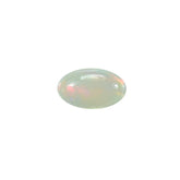 ETHIOPIAN OPAL PLAIN OVAL CAB (YELLOW BASE/MULTI POWER) 5.00X3.00 MM 0.12 CTS