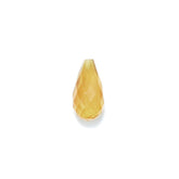 AMERICAN FIRE OPAL FACETED DROPS (HALF DRILL) 14X7MM 3.53 Cts.