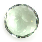 GREEN AMETHYST CUT ROUND 18MM 19.04 Cts.