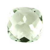 GREEN AMETHYST CHECKER CUT CUSHION 8MM 2.00 Cts.
