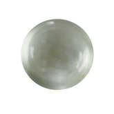 GREEN AMETHYST LENTIL ROUND (FROSTED ONE SIDE) 7MM 1.18 Cts.