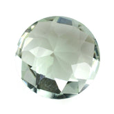 GREEN AMETHYST CHECKER CUT ROUND 10MM 2.92 Cts.