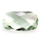 GREEN AMETHYST BRIOLETTE CUSHION 14X8MM 3.45 Cts.