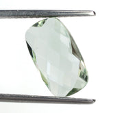 GREEN AMETHYST BRIOLETTE CUSHION 14X8MM 3.45 Cts.