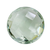 GREEN AMETHYST BRIOLETTE ROUND 12MM 5.91 Cts.