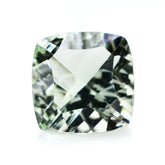 GREEN AMETHYST CONCAVE CUT CUSHION (DES#71) 8MM 2.13 Cts.