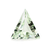 GREEN AMETHYST CUT TRIANGLE 9X9X8MM 1.25 Cts.