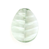 GREEN AMETHYST CONCAVE LEAF (DES#65) (HALF DRILL) 11X9MM 2.15 Cts.