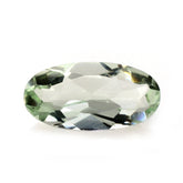 GREEN AMETHYST CUT OVAL 12X6MM 1.82 Cts.