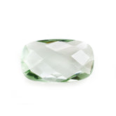 GREEN AMETHYST BRIOLETTE CUSHION 10X6MM 1.45 Cts.