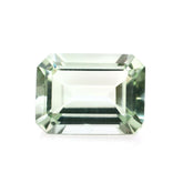 GREEN AMETHYST CUT OCTAGON 8X6MM 1.32 Cts.