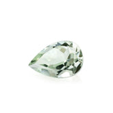 GREEN AMETHYST CUT PEAR 6X4MM 0.35 Cts.