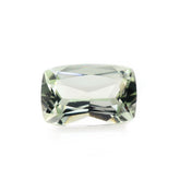 GREEN AMETHYST CUT CUSHION 6X4MM 0.69 Cts.