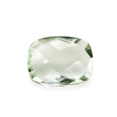GREEN AMETHYST BRIOLETTE CUSHION 8X6MM 1.21 Cts.