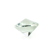 GREEN AMETHYST DIAMOND CUT BRIOELTTE ROUND 6MM 0.71 Cts.