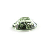 GREEN AMETHYST FLAT BUFFTOP SUPER BUBBLE OVAL 16X12MM 7.13 Cts.