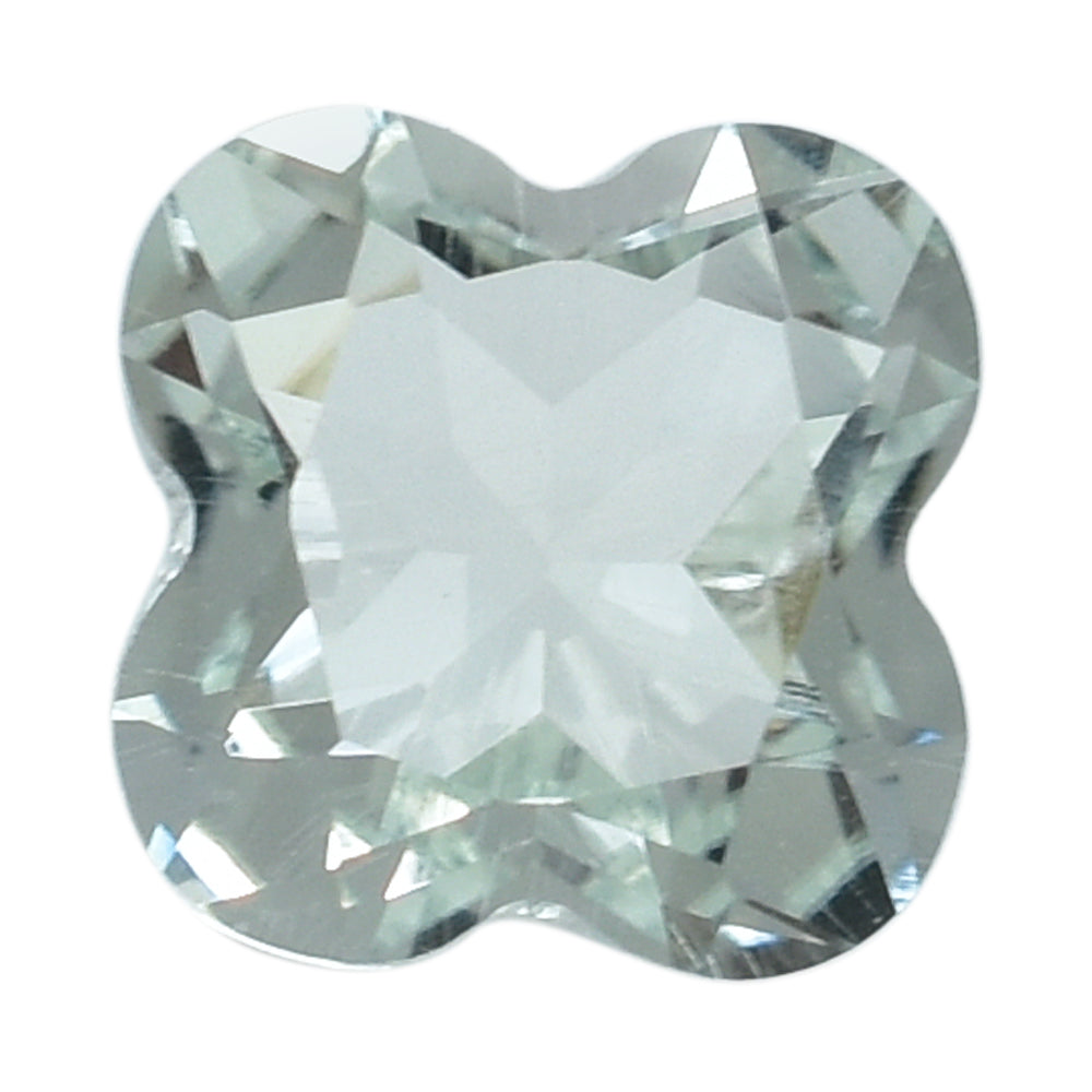 GREEN AMETHYST CUT CLOVER (C-1) (THICKNESS:-3.60-4.00MM) 6MM 0.95 Cts.