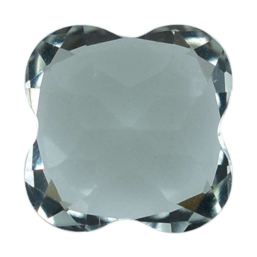 GREEN AMETHYST CUT CLOVER (C-1) 4MM (THICKNESS:-3.00-3.40MM) 0.38 Cts.