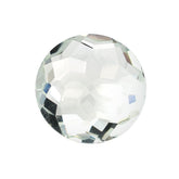 GREEN AMETHYST IRREGULAR CUT BRIOLETTE ROUND (C-3/CLEAN) 10.00MM 3.00 Cts.