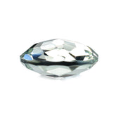 GREEN AMETHYST IRREGULAR CUT BRIOLETTE ROUND (C-3/CLEAN) 10.00MM 3.00 Cts.