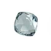 GREEN AMETHYST ROSE CUT BRIOLETTE CUSHION (C-2/CLEAN) 3.00X3.00 MM 0.19 Cts.