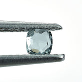 GREEN AMETHYST ROSE CUT BRIOLETTE CUSHION (C-2/CLEAN) 3.00X3.00 MM 0.19 Cts.