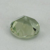 GREEN AMETHYST PENTAGON ROUND WITH STAR CUT BACK 15MM 11.06 Cts.