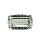 GREEN AMETHYST BUBBLE LINE CUSHION 16X10MM 7.30 Cts.