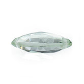 GREEN AMETHYST ROSE CUT BRIOLETTE MARQUISE (TWO FULL DRILL) 16X8MM 4.03 Cts.