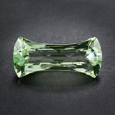 GREEN AMETHYST CHECKER CUT FANCY 24X11MM 13.00 Cts.