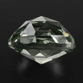 GREEN AMETHYST HIGH DOME ROSE CUT ROUND 12MM 6.62 Cts.