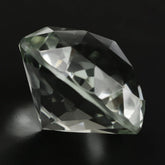 GREEN AMETHYST HIGH DOME ROSE CUT ROUND 15MM 12.47 Cts.