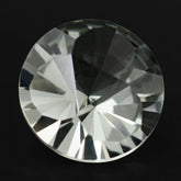 GREEN AMETHYST CUBS TOP ROUND 12MM 5.11 Cts.