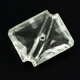 GREEN AMETHYST OCTAGON CABS WITH CARVED BELT (FRONT/BACK) 12X10MM 4.05 Cts.
